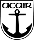 Acair b-w logo